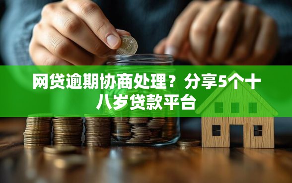 网贷逾期协商处理？分享5个十八岁贷款平台