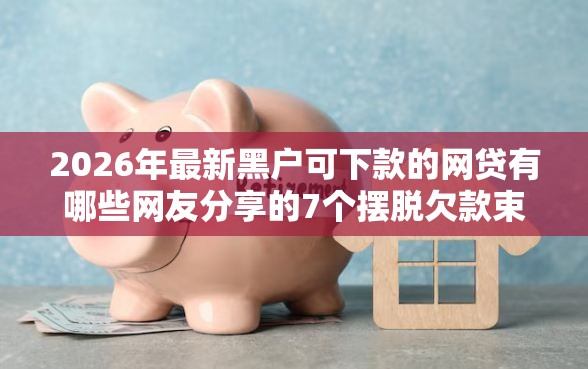 2026年最新黑户可下款的网贷有哪些网友分享的7个摆脱欠款束缚贷款新软件我觉得不错！