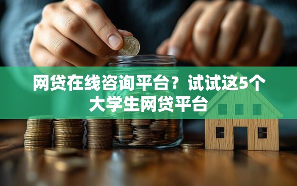 网贷在线咨询平台？试试这5个大学生网贷平台