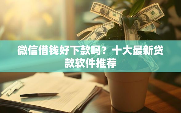 微信借钱好下款吗？十大最新贷款软件推荐