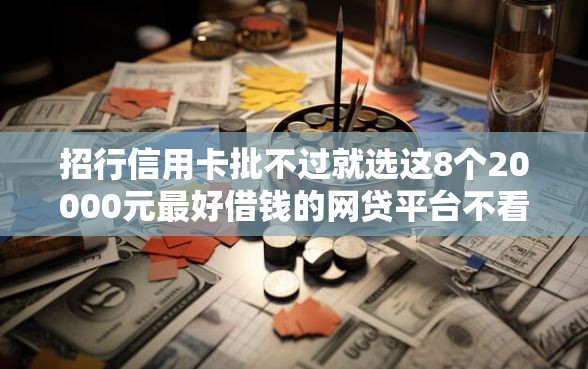 招行信用卡批不过就选这8个20000元最好借钱的网贷平台不看数据