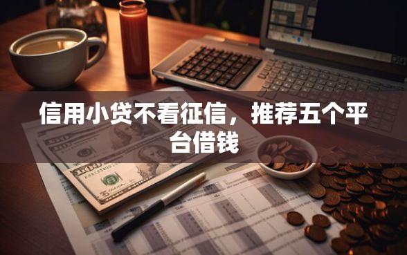 信用小贷不看征信，推荐五个平台借钱