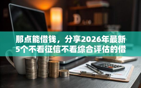 那点能借钱，分享2026年最新5个不看征信不看综合评估的借款平台
