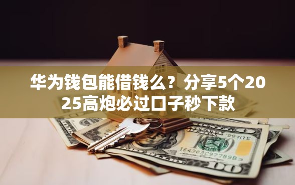 华为钱包能借钱么？分享5个2025高炮必过口子秒下款