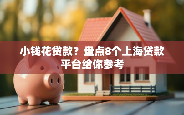 小钱花贷款？盘点8个上海贷款平台给你参考