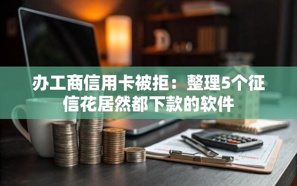 办工商信用卡被拒：整理5个征信花居然都下款的软件