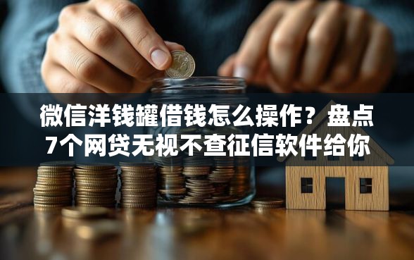 微信洋钱罐借钱怎么操作？盘点7个网贷无视不查征信软件给你参考