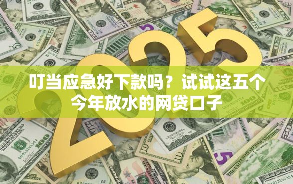 叮当应急好下款吗？试试这五个今年放水的网贷口子