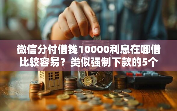 微信分付借钱10000利息在哪借比较容易？类似强制下款的5个口子参考