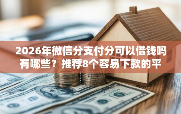 2026年微信分支付分可以借钱吗有哪些？推荐8个容易下款的平台