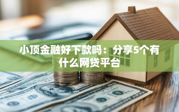 小顶金融好下款吗：分享5个有什么网贷平台