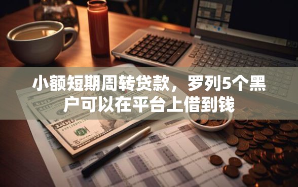 小额短期周转贷款，罗列5个黑户可以在平台上借到钱