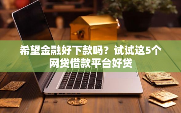 希望金融好下款吗？试试这5个网贷借款平台好贷