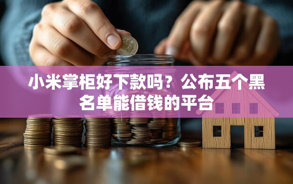 小米掌柜好下款吗？公布五个黑名单能借钱的平台