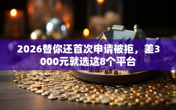 2026替你还首次申请被拒，差3000元就选这8个平台