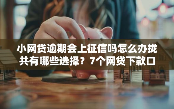 小网贷逾期会上征信吗怎么办拢共有哪些选择？7个网贷下款口子详解