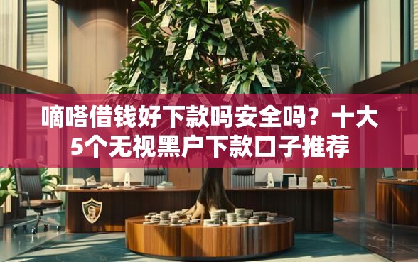 嘀嗒借钱好下款吗安全吗？十大5个无视黑户下款口子推荐