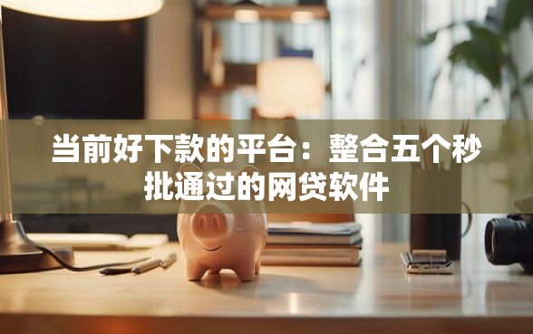 当前好下款的平台：整合五个秒批通过的网贷软件