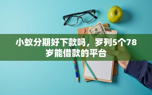 小蚁分期好下款吗，罗列5个78岁能借款的平台