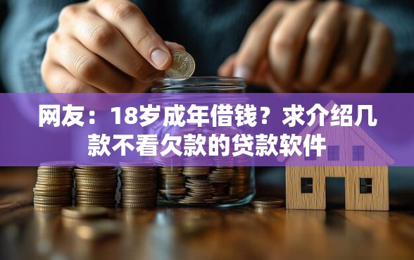 网友：18岁成年借钱？求介绍几款不看欠款的贷款软件
