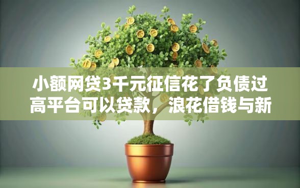 小额网贷3千元征信花了负债过高平台可以贷款，浪花借钱与新浪的5个平台介绍