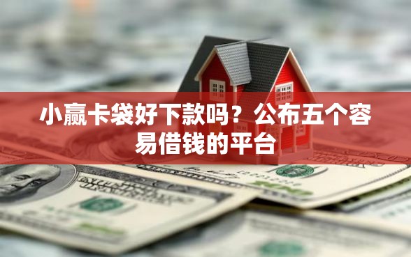 小赢卡袋好下款吗？公布五个容易借钱的平台