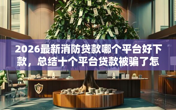 2026最新消防贷款哪个平台好下款，总结十个平台贷款被骗了怎么办！