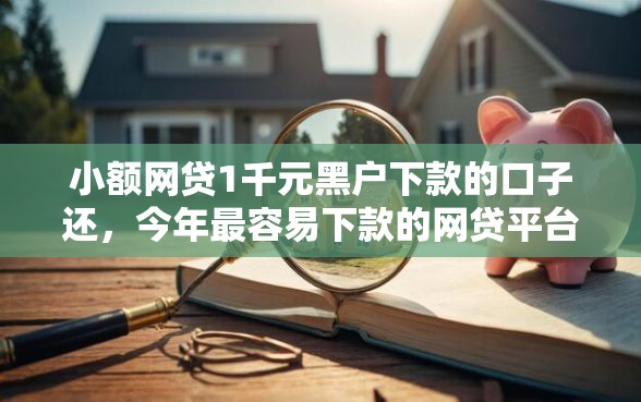 小额网贷1千元黑户下款的口子还，今年最容易下款的网贷平台有哪些的8个平台介绍