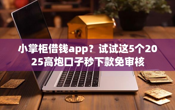 小掌柜借钱app？试试这5个2025高炮口子秒下款免审核