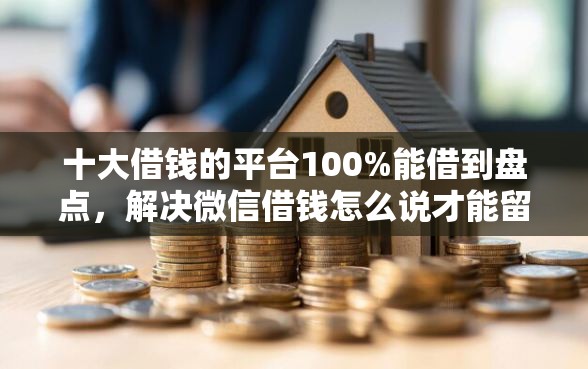 十大借钱的平台100%能借到盘点，解决微信借钱怎么说才能留证的问题