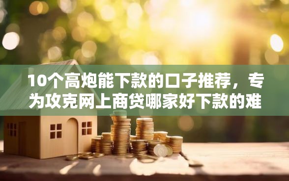 10个高炮能下款的口子推荐，专为攻克网上商贷哪家好下款的难题