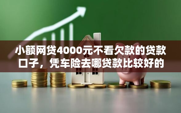 小额网贷4000元不看欠款的贷款口子，凭车险去哪贷款比较好的6个平台介绍