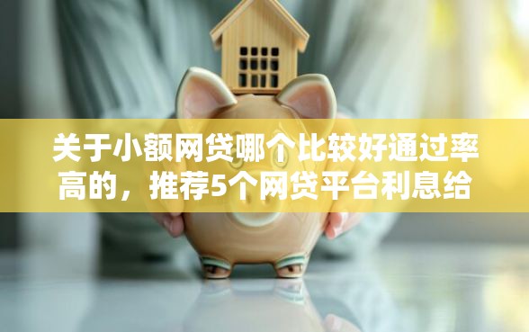关于小额网贷哪个比较好通过率高的，推荐5个网贷平台利息给你