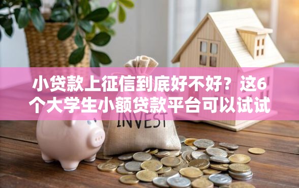 小贷款上征信到底好不好？这6个大学生小额贷款平台可以试试