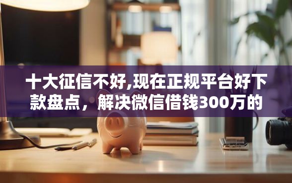 十大征信不好,现在正规平台好下款盘点，解决微信借钱300万的问题