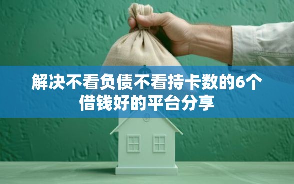 解决不看负债不看持卡数的6个借钱好的平台分享