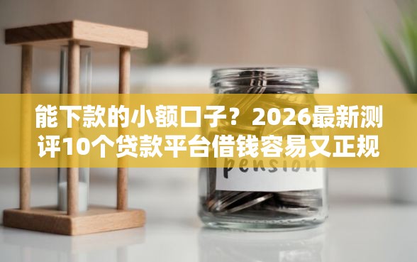 能下款的小额口子?2026最新测评10个贷款平台借钱容易又正规 能下款的小额口子?2026最新测评10个贷款平台借钱容易又正规