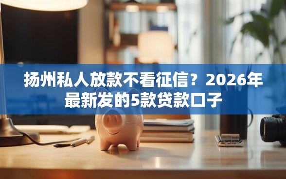 扬州私人放款不看征信？2026年最新发的5款贷款口子