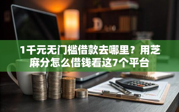 1千元无门槛借款去哪里？用芝麻分怎么借钱看这7个平台