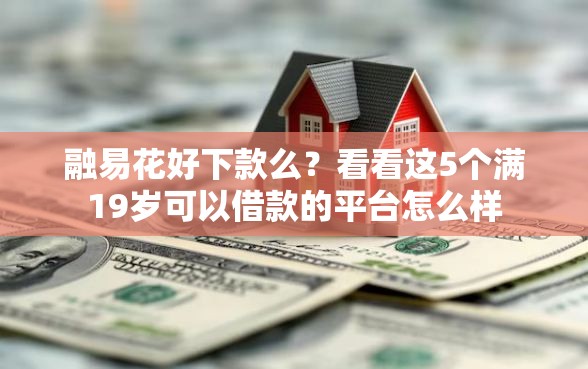 融易花好下款么？看看这5个满19岁可以借款的平台怎么样