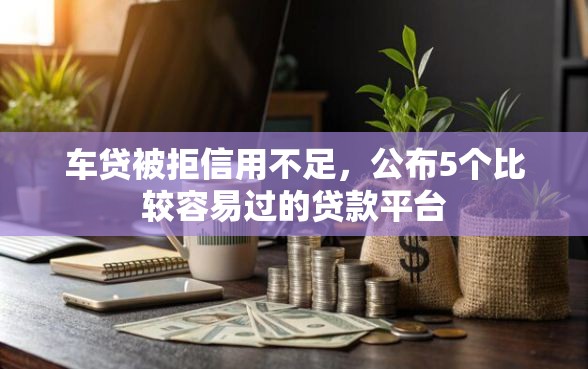 车贷被拒信用不足，公布5个比较容易过的贷款平台