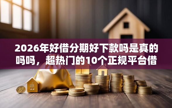 2026年好借分期好下款吗是真的吗吗，超热门的10个正规平台借钱推荐