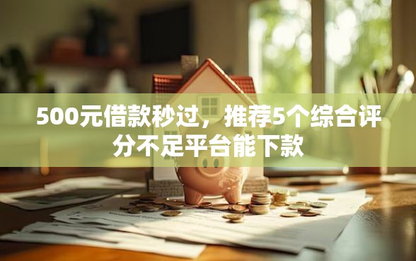 500元借款秒过，推荐5个综合评分不足平台能下款
