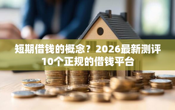 短期借钱的概念？2026最新测评10个正规的借钱平台
