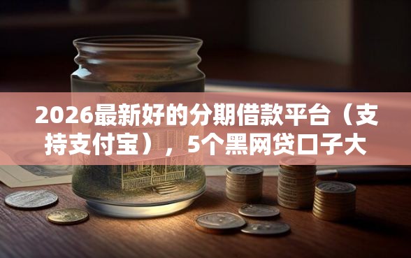 2026最新好的分期借款平台（支持支付宝），5个黑网贷口子大全无私分享