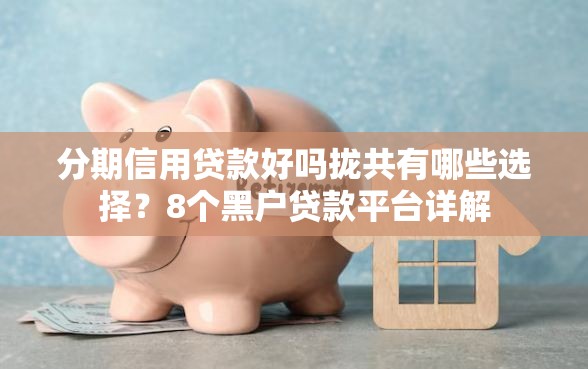 分期信用贷款好吗拢共有哪些选择？8个黑户贷款平台详解