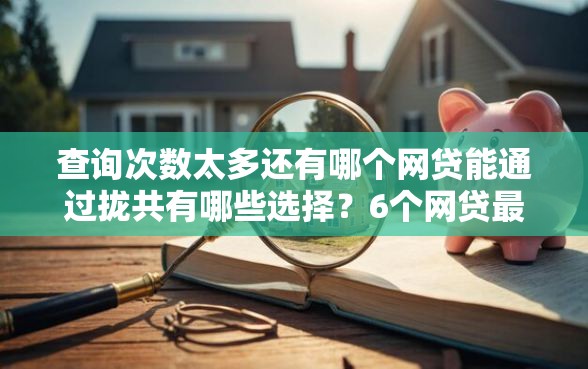查询次数太多还有哪个网贷能通过拢共有哪些选择？6个网贷最好下款的平台详解