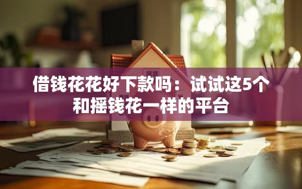 借钱花花好下款吗：试试这5个和摇钱花一样的平台