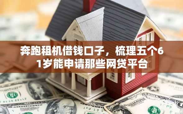 奔跑租机借钱口子，梳理五个61岁能申请那些网贷平台