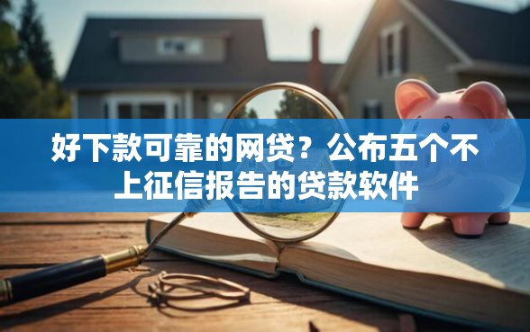 好下款可靠的网贷？公布五个不上征信报告的贷款软件